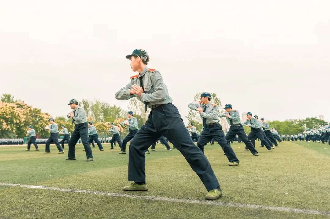 图为军体拳表演 摄影:李若源.jpg 图片